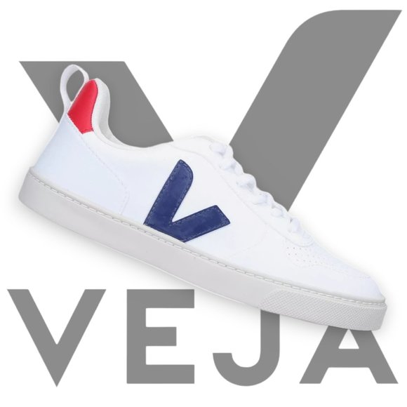 Authentic NEW Big Kids V-10 Low-Top Sneaker by Veja - Picture 1 of 16